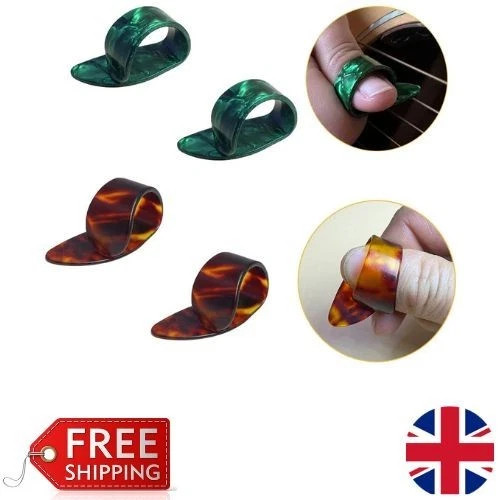 4pcs thumb picks guitar - thumb,