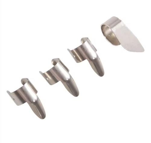 Guitar metal thumb finger - metal,