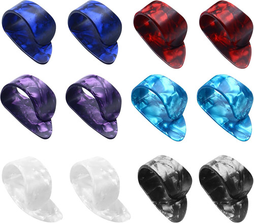 Pcs guitar thumb picks - 12,