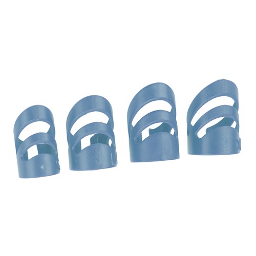 4pcs blue guitar finger pick - blue,