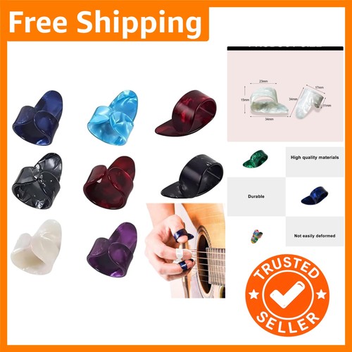 Ergonomic guitar finger picks - finger,