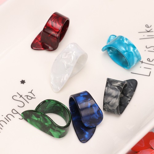 Durable celluloid guitar thumb - celluloid,