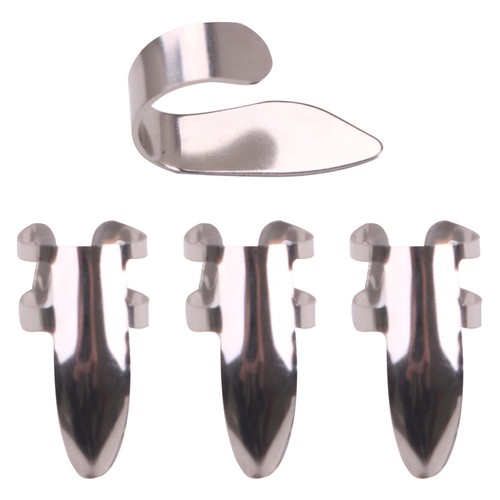 4pcs thumb pick - pick, stainless