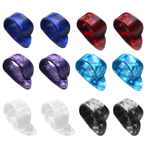 12pcs thumb guitar - 12pcs, pick,thumb