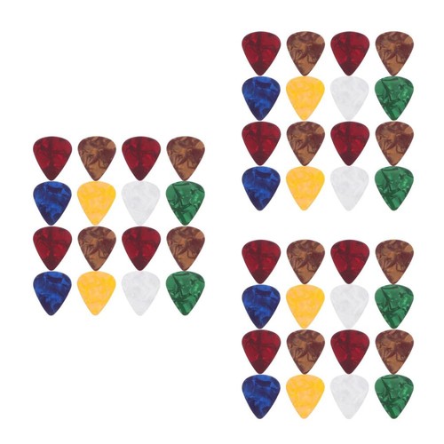 Colorful resin guitar picks - colorful,