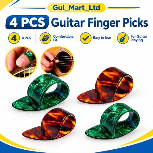 4pcs thumb picks guitar - 4pcs,