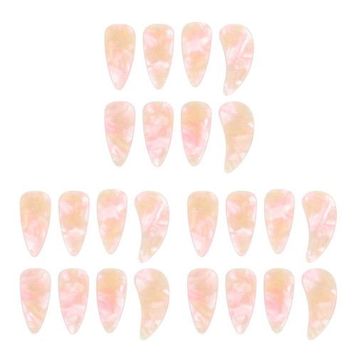 Pink guzheng finger - pink,