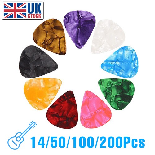 100 200pcs guitar picks - 14/50/100/200pcs,