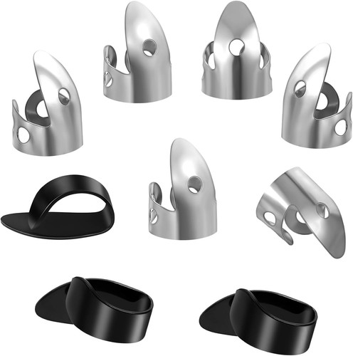 Pcs banjo picks - picks,, stainless