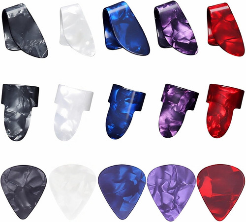 Adjustable guitar finger picks - guitar,