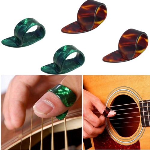 4pcs thumb picks guitar - 4pcs,
