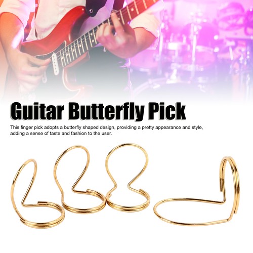 4pcs butterfly finger pick - butterfly,
