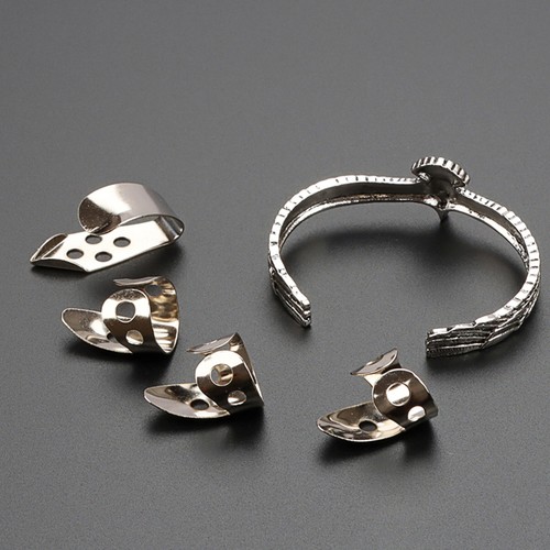 Adjustable silver metal - silver,
