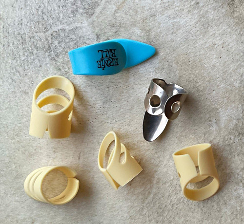 Finger and thumb picks - finger, for