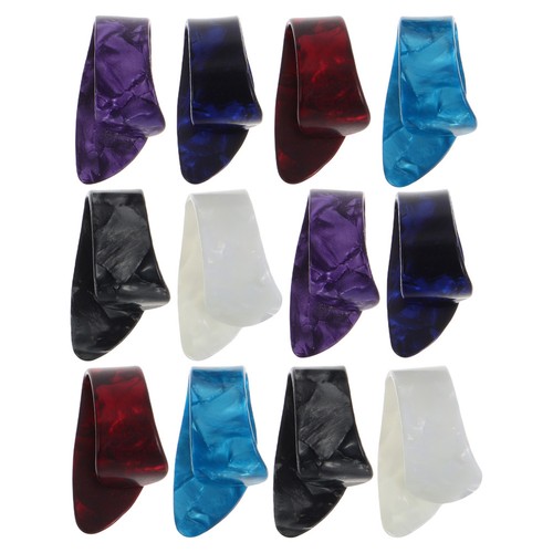 12pcs guitar finger picks flat - guitar,