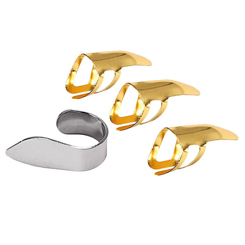 Metal finger picks - picks, 1